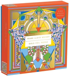 Puzle metalizado Frank Lloyd Wright – Hotel Imperial 500 piezas