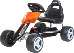 Kart de pedales infantil Baby Mix Speedy rojo