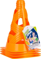 Conos de entrenamiento naranjas 4 uds