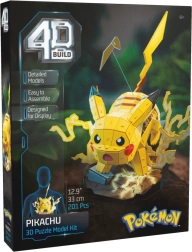 rompecabezas 4d build pokémon pikachu 3d set de construcción