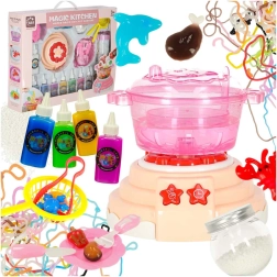 Geles Cristalinos 3D – Cocina Mágica, set creativo de 62 piezas, color albaricoque