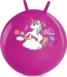 Pelota saltarina con motivo de unicornio 45–50 cm