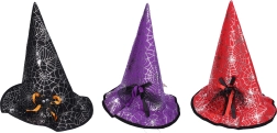 Sombrero de bruja con araña