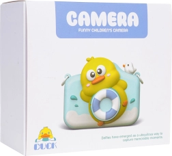 Cámara infantil de patito con juegos y vídeo 1080p