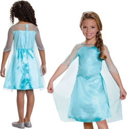 Disfraz infantil de Elsa de Disney Frozen 109–123 cm (5–6 años)