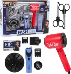 Set de peluquería para niños con secador y accesorios