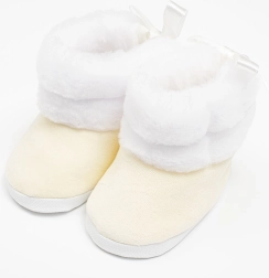 Botitas/boots de invierno para bebé NEW BABY beige (3–6 meses)