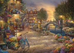 Puzzle Ámsterdam 1000 piezas SCHMIDT