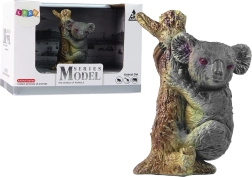 Figura de koala en un árbol – animales del zoo