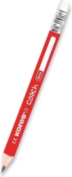 Lápiz ergonómico con goma Kores Coach