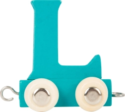 Tren de madera Small foot – alfabeto de colores letra L