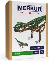 Kit de construcción MERKUR T‑Rex modelo metálico 189 uds