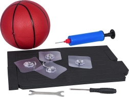 Set de baloncesto con tablero y contador para niños