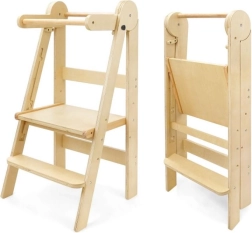 Torre de aprendizaje plegable LOFTY – natural
