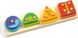 Puzzle Djeco - 1,2,3,4 Básico