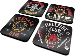 Set de posavasos Stranger Things 4