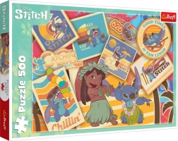 Puzzle Lilo & Stitch: Sellos 500 piezas
