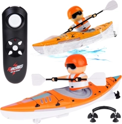 Kayak iluminado con remero por control remoto