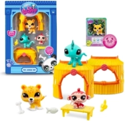 Littlest Pet Shop Jungla 3 animalitos
