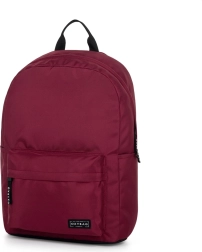 Mochila estudiantil OXY Runner color vino 21 l
