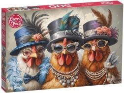 Puzzle Cherry Pazzi alta sociedad 500 piezas