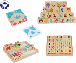 Cubos inteligentes Lucy & Leo con el alfabeto inglés