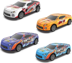 Coche metálico de drift con volante de inercia 17 cm