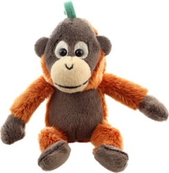 Orangután de peluche con clip – llavero 12 cm