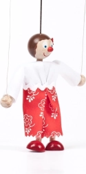GERLICH marioneta de madera Maruška 12 cm