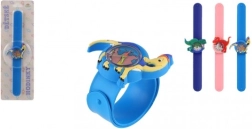 Reloj infantil autoenrollable de dinosaurio con correa de silicona