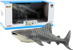 Gran figura coleccionable Tiburón ballena de la colección World The Sea