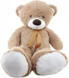 Oso de peluche con lazo de 100 cm