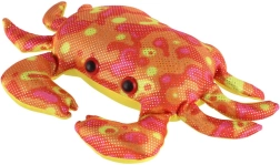 Cangrejo antiestrés con relleno de arena 21 cm