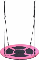 Columpio tipo nido de cigüeña 100 cm Baby Mix rosa