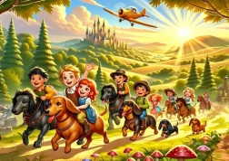 Puzle Aventura en el Bosque 100 Piezas