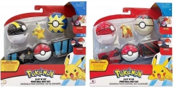 Cinturón POKÉMON Clip 'N' Go con Poké Balls y figura