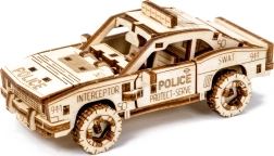 Puzzle 3D de madera coche de policía WOODEN CITY