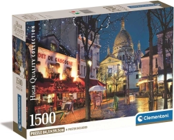 Puzzle de 1500 piezas compacto París Montmartre