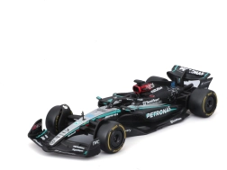 Modelo metálico Bburago 1:43 Mercedes‑AMG Petronas F1 W15 2024 #63 George Russell