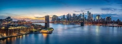 Puzzle panorámico Puente de Brooklyn, Nueva York 1000 piezas