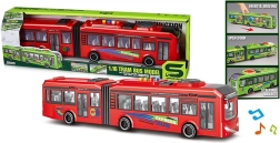 Autobús biarticulado – vehículo infantil con sonidos y luces