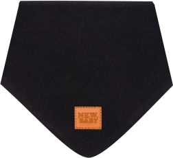 Cuello infantil de algodón New Baby Favorite negro