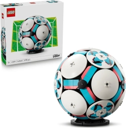 LEGO Editions balón de fútbol – set de exposición con mini estadio