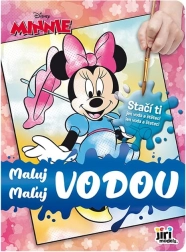 Pinta con agua Minnie – cuaderno para colorear mágico