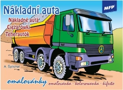 Libros para colorear infantiles Camiones