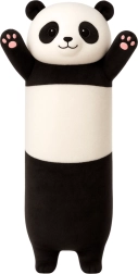 Cojín de Peluche Panda blanco y negro 70 cm