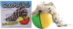 Hurón a pilas con pelota