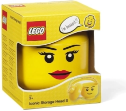Cabeza de almacenamiento LEGO mini – niña