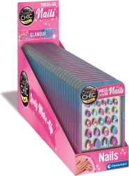 Crazy chic tipsy glamour set infantil de uñas