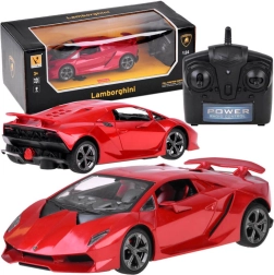 Coche teledirigido LAMBORGHINI 1:24, rojo 2.4 GHz
